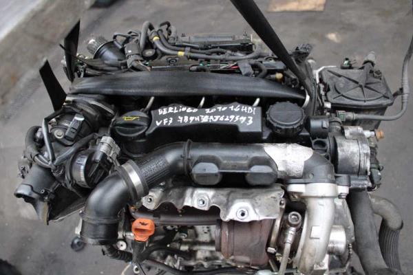 MOTEUR CITROEN / PEUGEOT 1.6HDI CODE 9H02 10JBBU - Vue 5